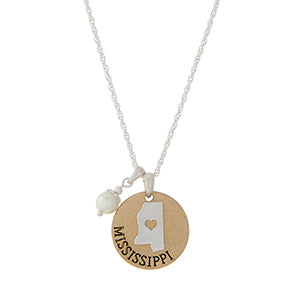 MS Home Necklace
