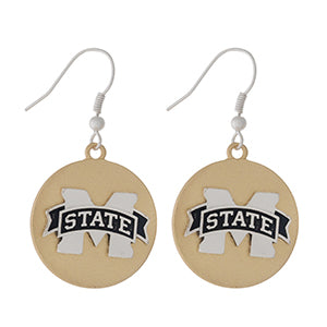 MS State Earrings